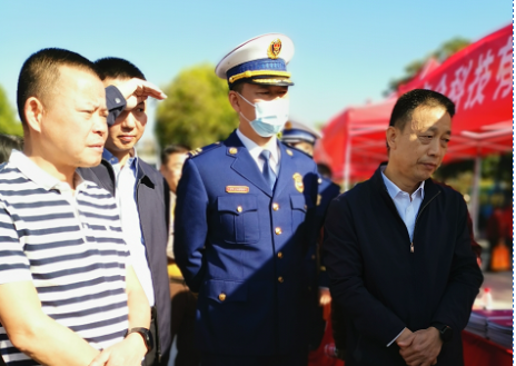 济南宇涛高效教学培训有限公司参加河源市 2021 年新《安全生产法》 宣传周